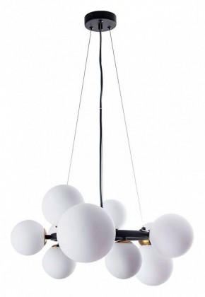 Подвесная люстра Arte Lamp Gemini A2243SP-10BK в Сысерти - sysert.ok-mebel.com | фото 2