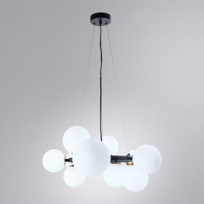 Подвесная люстра Arte Lamp Gemini A2243SP-10BK в Сысерти - sysert.ok-mebel.com | фото 3