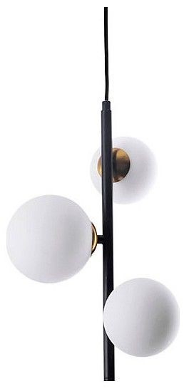 Подвесная люстра Arte Lamp Gemini A2243SP-3BK в Сысерти - sysert.ok-mebel.com | фото