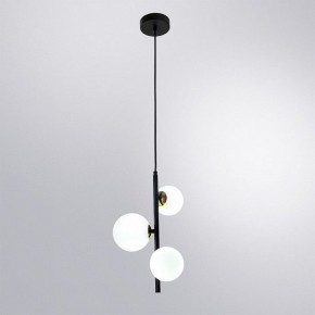 Подвесная люстра Arte Lamp Gemini A2243SP-3BK в Сысерти - sysert.ok-mebel.com | фото 3