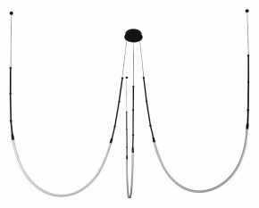 Подвесная люстра Arte Lamp Klimt A2850SP-38BK в Сысерти - sysert.ok-mebel.com | фото