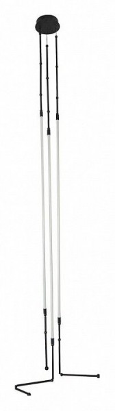 Подвесная люстра Arte Lamp Klimt A2850SP-38BK в Сысерти - sysert.ok-mebel.com | фото 2