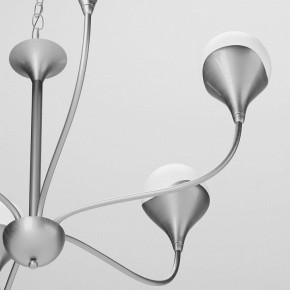 Подвесная люстра Eurosvet Calyx 60169/6 никель в Сысерти - sysert.ok-mebel.com | фото 5