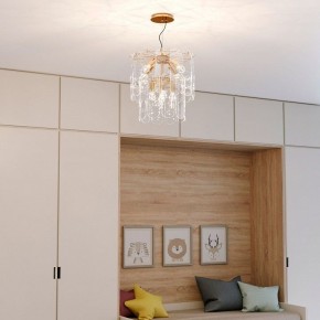 Подвесная люстра Eurosvet Claire 60170/8 золото в Сысерти - sysert.ok-mebel.com | фото 4