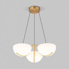 Подвесная люстра Eurosvet Emisfero 50083/3 LED золото в Сысерти - sysert.ok-mebel.com | фото 2