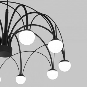 Подвесная люстра Eurosvet Ragno 90034/10 LED черный в Сысерти - sysert.ok-mebel.com | фото 6