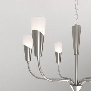 Подвесная люстра Eurosvet Rhyton 60167/6 никель в Сысерти - sysert.ok-mebel.com | фото 7