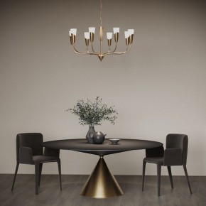 Подвесная люстра Eurosvet Rhyton 60167/8 латунь в Сысерти - sysert.ok-mebel.com | фото 5