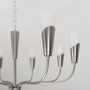 Подвесная люстра Eurosvet Rhyton 60167/8 никель в Сысерти - sysert.ok-mebel.com | фото 8
