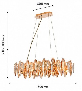 Подвесная люстра Favourite Glans 4719-8PC в Сысерти - sysert.ok-mebel.com | фото 4