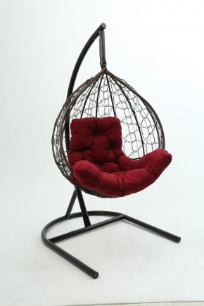 Подвесное кресло Бароло (коричневый/бордо) в Сысерти - sysert.ok-mebel.com | фото