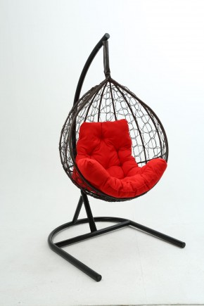 Подвесное кресло Бароло (коричневый/красный) в Сысерти - sysert.ok-mebel.com | фото