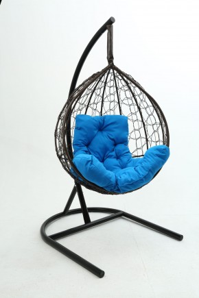 Подвесное кресло Бароло (коричневый/синий) в Сысерти - sysert.ok-mebel.com | фото
