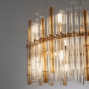 Подвесной светильник Arte Lamp Crystalla A4111LM-16GO в Сысерти - sysert.ok-mebel.com | фото 3