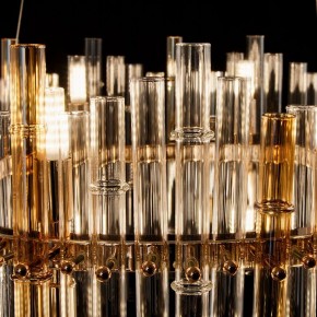 Подвесной светильник Arte Lamp Crystalla A4111LM-16GO в Сысерти - sysert.ok-mebel.com | фото 6
