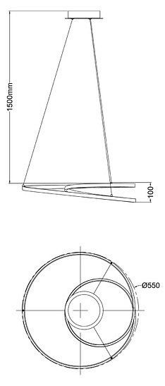 Подвесной светильник Arte Lamp Millo A3893SP-30BK в Сысерти - sysert.ok-mebel.com | фото 3