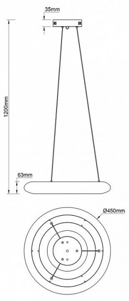 Подвесной светильник Escada Soft 10258/1LED в Сысерти - sysert.ok-mebel.com | фото 7