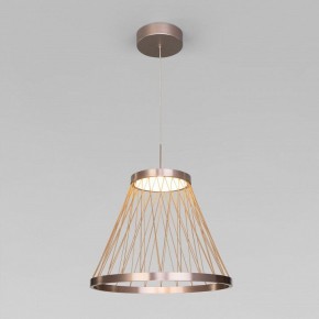 Подвесной светильник Eurosvet Cesta 40016/1 LED коричневый в Сысерти - sysert.ok-mebel.com | фото 2