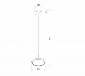 Подвесной светильник Eurosvet Crespella 90034/1 золото в Сысерти - sysert.ok-mebel.com | фото 6