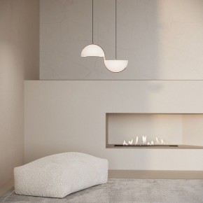 Подвесной светильник Eurosvet Emisfero 50083/2 LED золото в Сысерти - sysert.ok-mebel.com | фото 2