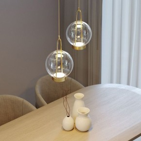 Подвесной светильник Eurosvet Frasco 50267/1 LED латунь в Сысерти - sysert.ok-mebel.com | фото 4
