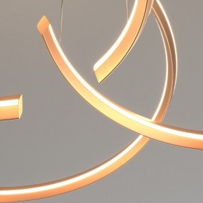 Подвесной светильник Eurosvet Gap 90180/3 золото в Сысерти - sysert.ok-mebel.com | фото 6