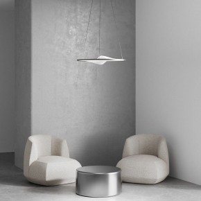Подвесной светильник Eurosvet Occhio 40026/1 LED серый в Сысерти - sysert.ok-mebel.com | фото 4