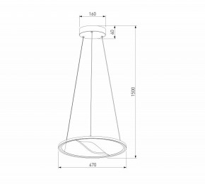 Подвесной светильник Eurosvet Occhio 40026/1 LED серый в Сысерти - sysert.ok-mebel.com | фото 5