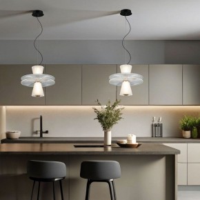 Подвесной светильник Eurosvet Titania 40028/1 LED белый в Сысерти - sysert.ok-mebel.com | фото 3