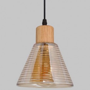 Подвесной светильник Imex MD.5870 MD.5870-1-P-WOOD+BK в Сысерти - sysert.ok-mebel.com | фото