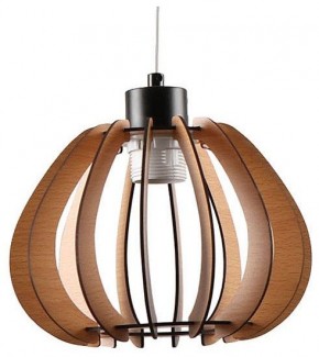 Подвесной светильник Imex MD.9012 MD.9012-1-P-BK+WOOD в Сысерти - sysert.ok-mebel.com | фото