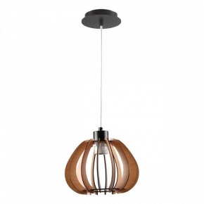 Подвесной светильник Imex MD.9012 MD.9012-1-P-BK+WOOD в Сысерти - sysert.ok-mebel.com | фото 2