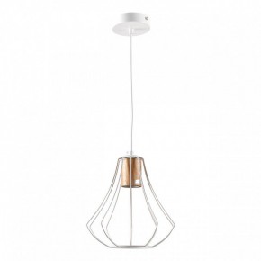 Подвесной светильник Imex MD.9052 MD.9052-1-P-WH+WOOD в Сысерти - sysert.ok-mebel.com | фото 2
