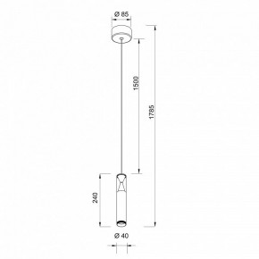 Подвесной светильник Mantra Spark 8968 в Сысерти - sysert.ok-mebel.com | фото 4
