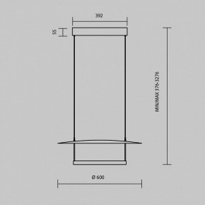 Подвесной светильник Maytoni Ambience MOD280PL-L30B3K1 в Сысерти - sysert.ok-mebel.com | фото 4