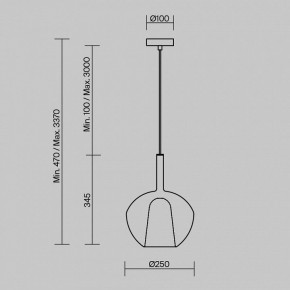 Подвесной светильник Maytoni Duality MOD271PL-01W3 в Сысерти - sysert.ok-mebel.com | фото 7
