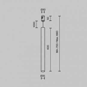 Подвесной светильник Maytoni Focus Led TR156-1-5W3K-BS в Сысерти - sysert.ok-mebel.com | фото 4