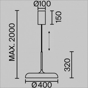 Подвесной светильник Maytoni Gerhard MOD189PL-L39W3K в Сысерти - sysert.ok-mebel.com | фото 6