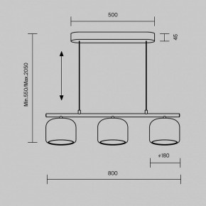 Подвесной светильник Maytoni Spirito MOD286PL-L12W3K в Сысерти - sysert.ok-mebel.com | фото 4
