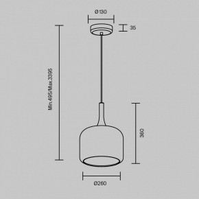 Подвесной светильник Maytoni Spirito MOD286PL-L18W3K в Сысерти - sysert.ok-mebel.com | фото 9