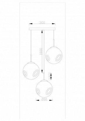 Подвесной светильник Moderli Amo V11524-3P в Сысерти - sysert.ok-mebel.com | фото 6