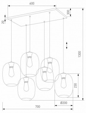 Подвесной светильник TK Lighting Elio 5974 Elio в Сысерти - sysert.ok-mebel.com | фото 3