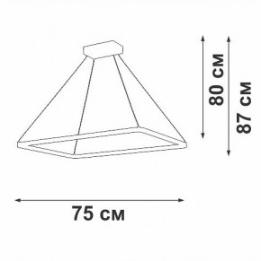 Подвесной светильник Vitaluce V2704 V2704-9/1S в Сысерти - sysert.ok-mebel.com | фото 3