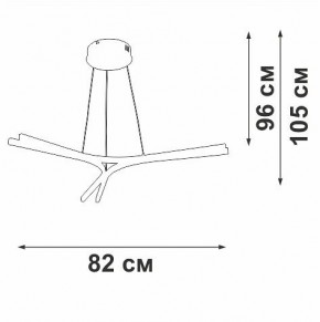 Подвесной светильник Vitaluce V2708 V2708-9/3S в Сысерти - sysert.ok-mebel.com | фото 3