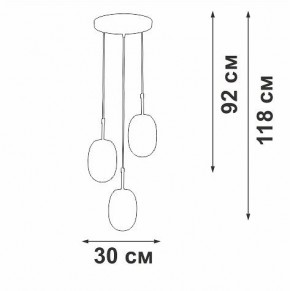 Подвесной светильник Vitaluce V28210 V28210-1/3S в Сысерти - sysert.ok-mebel.com | фото 5