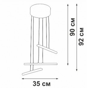Подвесной светильник Vitaluce V3046 V3046-1/3S в Сысерти - sysert.ok-mebel.com | фото 5