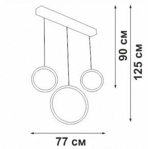 Подвесной светильник Vitaluce V3050 V3050-1/3S в Сысерти - sysert.ok-mebel.com | фото 5