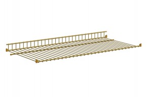 Полка сотовая L695 (золото) в Сысерти - sysert.ok-mebel.com | фото