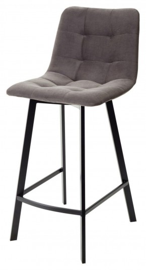 Полубарный стул CHILLI-QB SQUARE графит #14, велюр / черный каркас (H=66cm) М-City в Сысерти - sysert.ok-mebel.com | фото