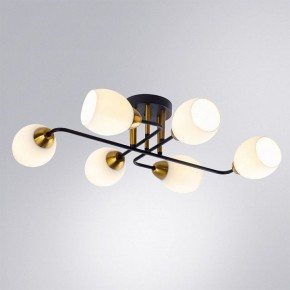 Потолочная люстра Arte Lamp Andrea A8141PL-6BK в Сысерти - sysert.ok-mebel.com | фото 2
